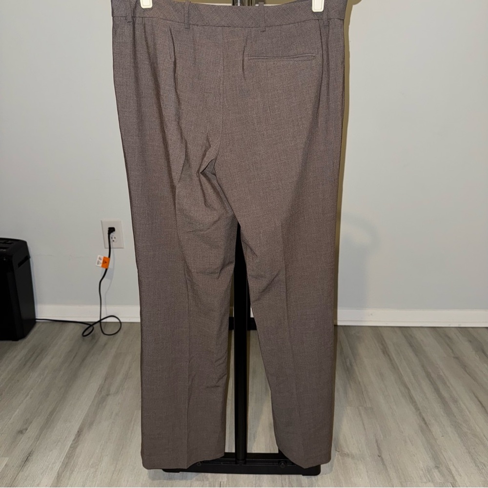 Calvin Klein Women’s Modern Fit Size 10 Brown Business Slacks Pants - Picture 6 of 7